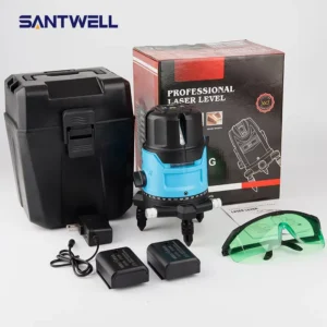 Factory Laser Level Self-Leveling Green Light 2/3/5 Line Laser Measuring Tool Custom Logo US EU UK AU Plug Standard
