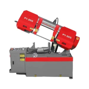 Factory Low cost High precision Metal Cutting Band Saw Manual Horizontal Band Saw Steel and Aluminum Industrial Sawing Machine