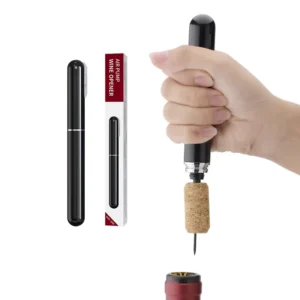 Factory Luxury Plastic Easy Cork Remover Corkscrew Pen Air Pocket Pressure Pump Wine Opener