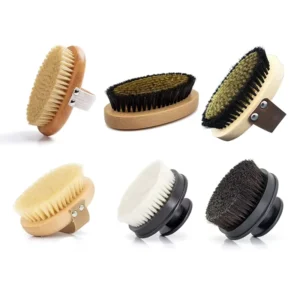 Factory Multi-function Purpose Cleaning Bath Body Brush Bristles Exfoliating Dry Skin Natural Massage Brush