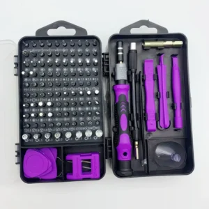 Factory Multifunctional Repair Tool Set 115 1 Screwdriver Bits Watch Phone Repair Screwdriver Kit OEM Customizable