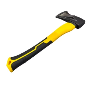 Factory Polished Forged Steel Axe with Fiberglass Anti Slip Handle Hatchet Support OEM