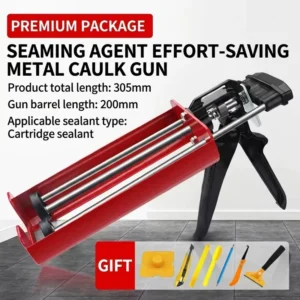 Factory Price OEM Industrial Aluminum Caulking Gun Hand Tool Epoxy Tile Grout Construction 30 Pcs carton 400mm 3 Years Warranty