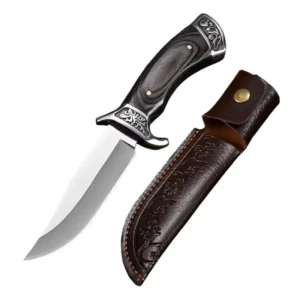 Factory Stock Outdoor Survival Knife Sharp 4CR14 Stainless Steel Blade Fixed Blade Knife Portable Camping Straight Knife