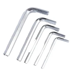 Factory Supplier Hexagonal Key M2.5 M6 White Zinc or Black Oxide Hex Allen Key for Socket Screw