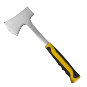 Factory Supplies Industrial Grade Plastic Handle Steel Mountain Hiking Bone Cutting Axe for Chopping Wood Firefighting