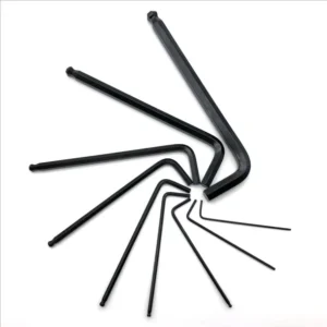 Factory Supply 1.5mm-10mm L Type Hex Key Allen Wrench with Flat or Ball End