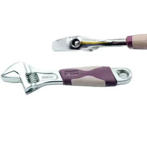 Factory direct Sold Set Handle Adjustable Wrenches Multi-functional Nickel-plated Manual Adjustable Wrenches