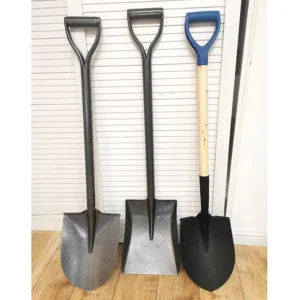 Farm Tools Flat Head Shovel Spade Garden Tools Square Spade Shovel With Handle
