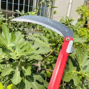 Farmers Outdoor Folding Small Sickle Manual Manganese Steel Grass Cutter Weeding Knife for Wheat Cutting
