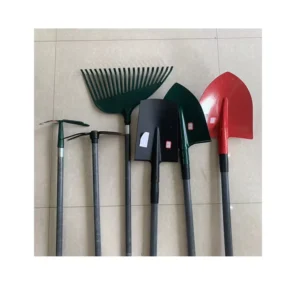 Fiberglass Handle Welding Bending Trowel Shovel Scissors Sets Garden Digging Tools Spade Hoe 4 Tines Rail Tool Kit