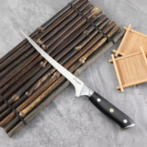 Fillet Knife for Fishing 420 J2 Flexible Stainless Steel Blade 5-8 Inch Boning Knife