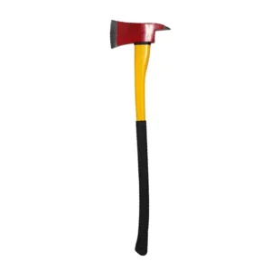 Fire Axe to Break Down the Door Escape Rescue Wooden Handle Axe Carbon Steel Fire Breaking Axe