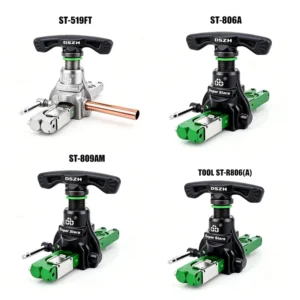 Flaring Tool Set ST 519FT ST 806A ST 809AM ST R806(A) Copper Tube Flaring Tools for HVAC Refrigeration