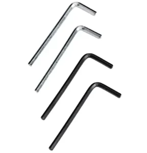 Flat Head L Shaped Allen Wrench Key Set Mini Screwdriver Zinc Plated Steel Allen Key Tools Double Head Hex Key
