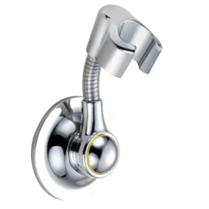 Flexible Modern Vacuum Suction Cup Adhesive Stick Shower Bracket Wall Mount Holder for Hand Held Shower Head