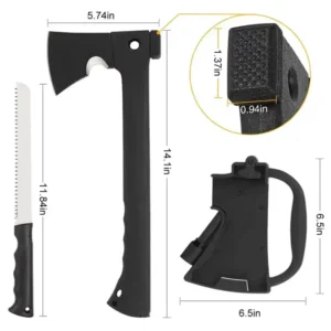 Flint Camping Axes With Saw Outdoor Camping and Fire Ax Survival Tool