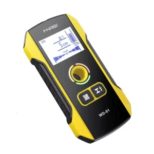 Fnirsi WD 01 Metal Detector Wall Scanner with Newly Designed Positioning Hole for AC Live Cable Wires Metal Wood Stud Find