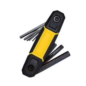 Folding Hex Key Set for Workshop 17 Sizes Allen Wrench Set