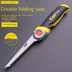 Folding Saw Blade 120mm Bimetal Woodworking Saw with Rubber Plastic Handle Portable Manual FMHT0 20559