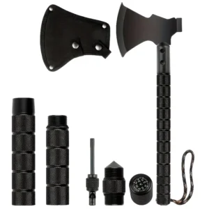 Folding Stainless Steel Survival Hatchet Axe Tactical Camp Axe for Outdoor Adventure for Camping