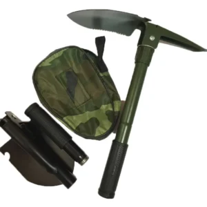 Folding Survival Spade Entrenching Tool Multifunctional Ordnance Camping Shovel Outdoor Equipment
