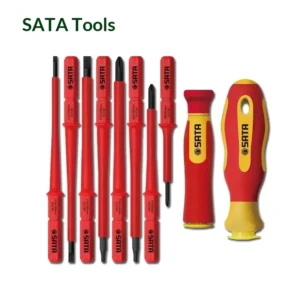 For Hardware Insulated Voltage Resistant Magnetic Screwdriver Set 10 Pieces Interchangeable Head Screwdriver 09304