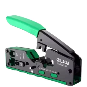 For Perforated Metric OEM RJ Terminal Crimping Pliers 6P 8P CAT5 6 7 Through hole Registered Jack Crimper Wire Cutter High