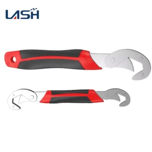 Forged Build Anti corrosion 45# Steel Metric OEM Universal Wrench Electroplated Surface Multi functional 2Pcs Set