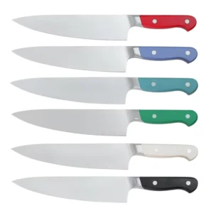 Forged Cuchillo De Chef 8 Inch Professional High Carbon Stainless Steel Forged Kitchen Chef Kitchen Knife Set With ABS Handle