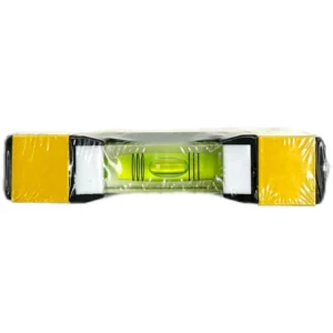 GK A053 High Accuracy 100mm Aluminum Spirit Level Water Level Ruler + 10mm Precision OEM ODM Customizable 125g 4cm Width 1 Year