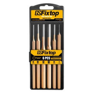 GSFIXTOP 3 Piece Hardware Punching and Chiseling Tool Set for Iron Chiseling