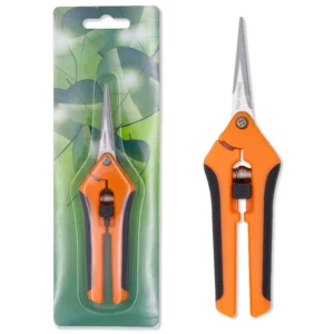 Garden Accessories Hydroponic Blade Cutter Stainless Steel Garden Scissor Pruner Small Trimming Pruning Shears