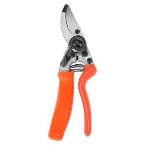 Garden Agriculture Stainless Steel Pruner Shears with Anti Slip Grip Soft Plastic Handle for Fruit Pick Pruning Industrial Grade