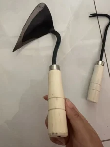 Garden Curved Handle Sickle Agricultural Crooked Handle Hoe All-in-one Forged Korean Hoe