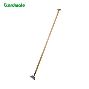 Garden Hoe 163cm Ash Wood A3 Steel Gardening Tool for Digging Loosening Cultivating