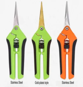 Garden Pruning Shears Fruit Picking Cut Scissors Stainless Custom Steel Scissors Potted Trim Weed Branches Gardening Tool