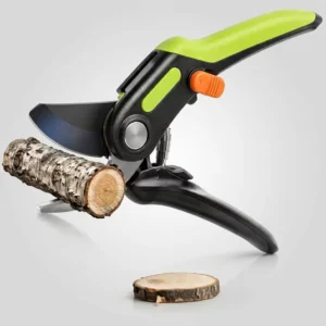 Garden Pruning Shears Stainless Steel Blades Handheld Pruners Set with Gardening Gloves