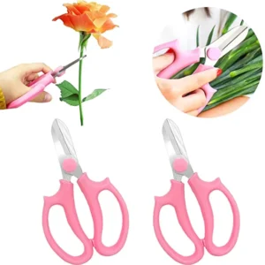 Garden Scissors Floral Shears Professional Flower Scissor Comfortable Grip Handle Pruning Shear