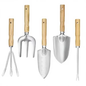 Gardening DIY Tool Kit Lightweight Stainless Steel Shovel Trowel Spade Planting Digging Manual Wood Handle Potting Customizable
