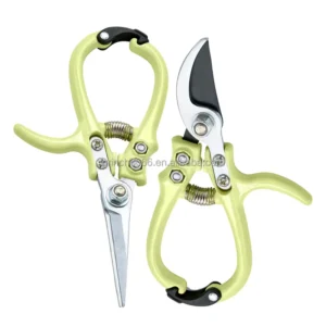 Gardening Shears and Pruners Pruning Shears Scissors for Gardening with Straight Stainless Steel Blade