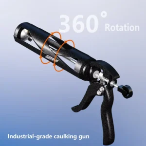 Glass Sealant Gun with Effort saving and Adjustable Stroke Mechanism a specialized Caulking Gun for Applying Glass Sealant