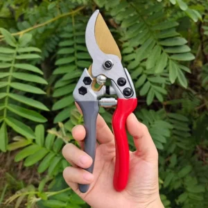 Gold Short Head Gardening Pruner Labor-Saving DIY and Industrial Fruit Tree Pruning Scissors