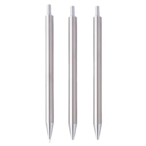 Goodstar Gs1986 Stainless Steel Sports Ballpoint Pen 1.0mm Writing Width Black Ink Laser Logo Business Office Gift Novelty