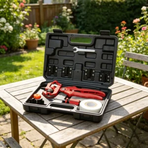 Grafting Shears Set in Premium Box 4 Blade Orchard Tree Pruner with Free Grafting Film