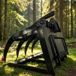 Grapple Rake Bucket Skid Steer Attachment Root Grapple