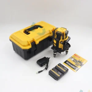 Green 360 Self-Leveling Rotary Laser Level 4D 16 Lines Horizontal & Vertical Cross Line Laser Surveying Measuring Tools