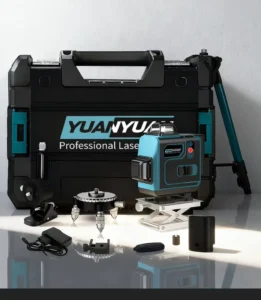 Green Industrial Grade 16 Dot Laser Level with Electronic Self Leveling Li Ion Battery Power Industrial Grade Laser Level