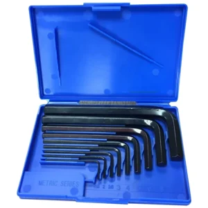 HKS 03 9pcs Metric Allen Key Set Hex Key Wrench for Socket Tools