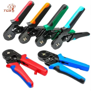 HSC8 6 4 DIY OEM Manual Self Adjusting Copper Crimper Plier for Electrical Tube Bootlace Ferrules Terminal Crimpzange